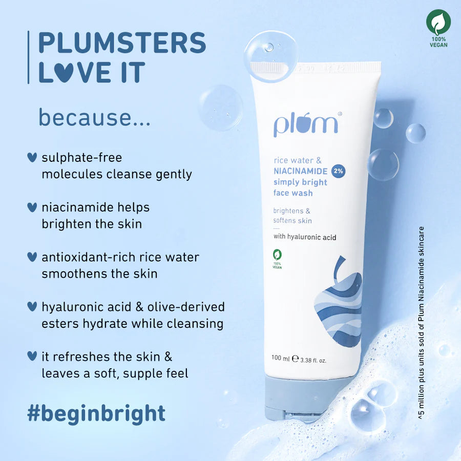 Niacinamide Simply Bright Face Wash