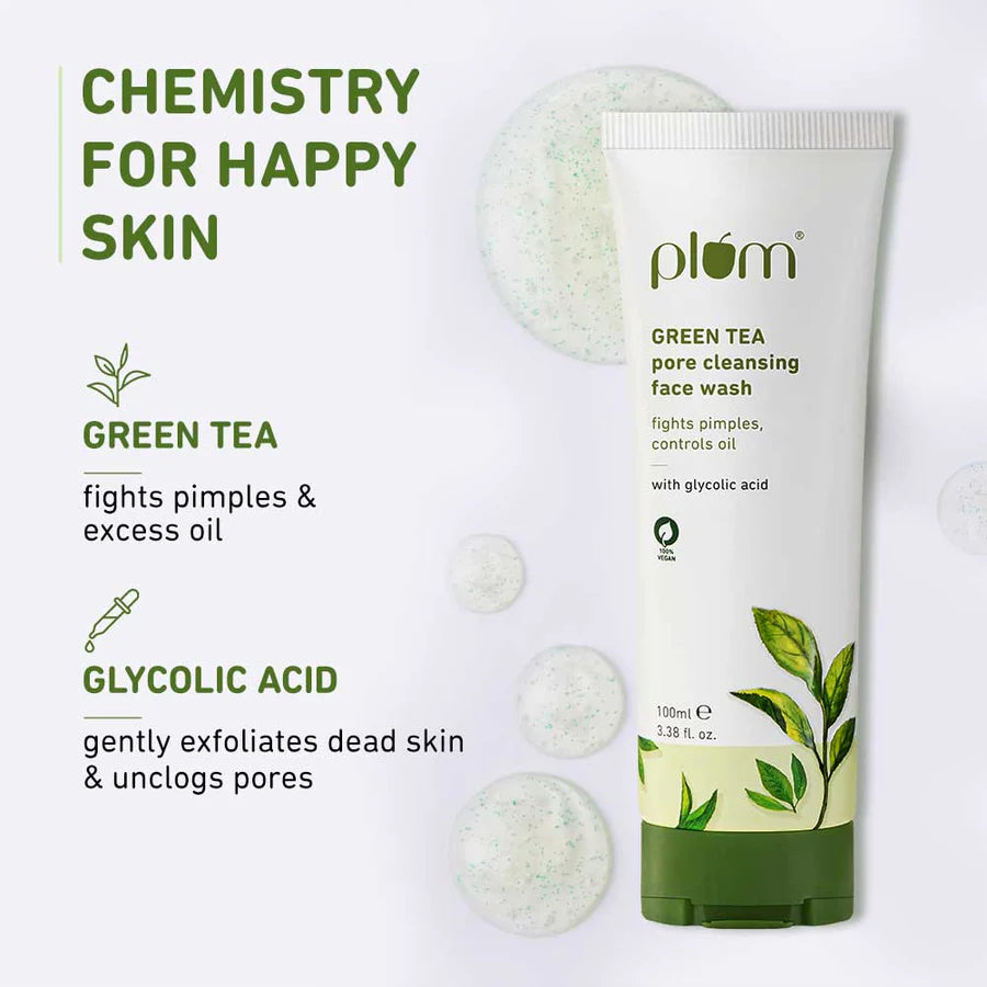 Green Tea Pore Cleansing Face Wash